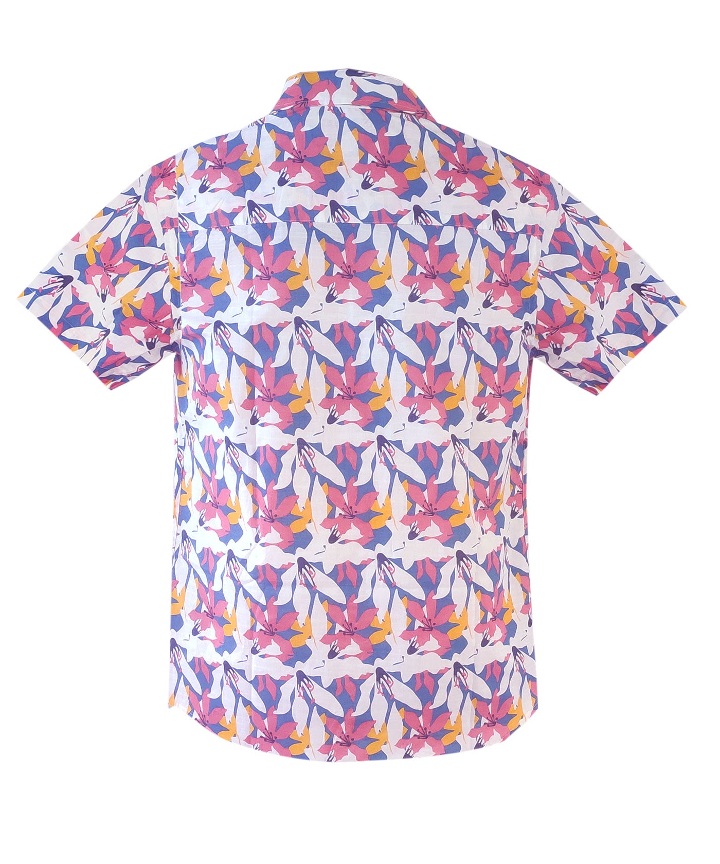 Flower - Hawaiian Shirts for Men - Pink