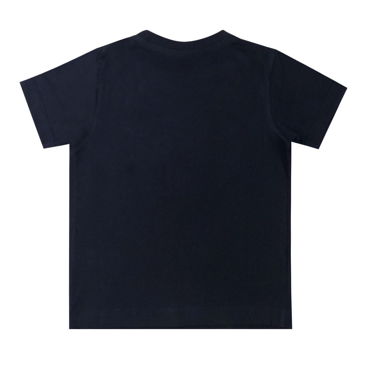 Always With A Smile - Premium Round Neck Cotton Tees for Kids - Navy Blue