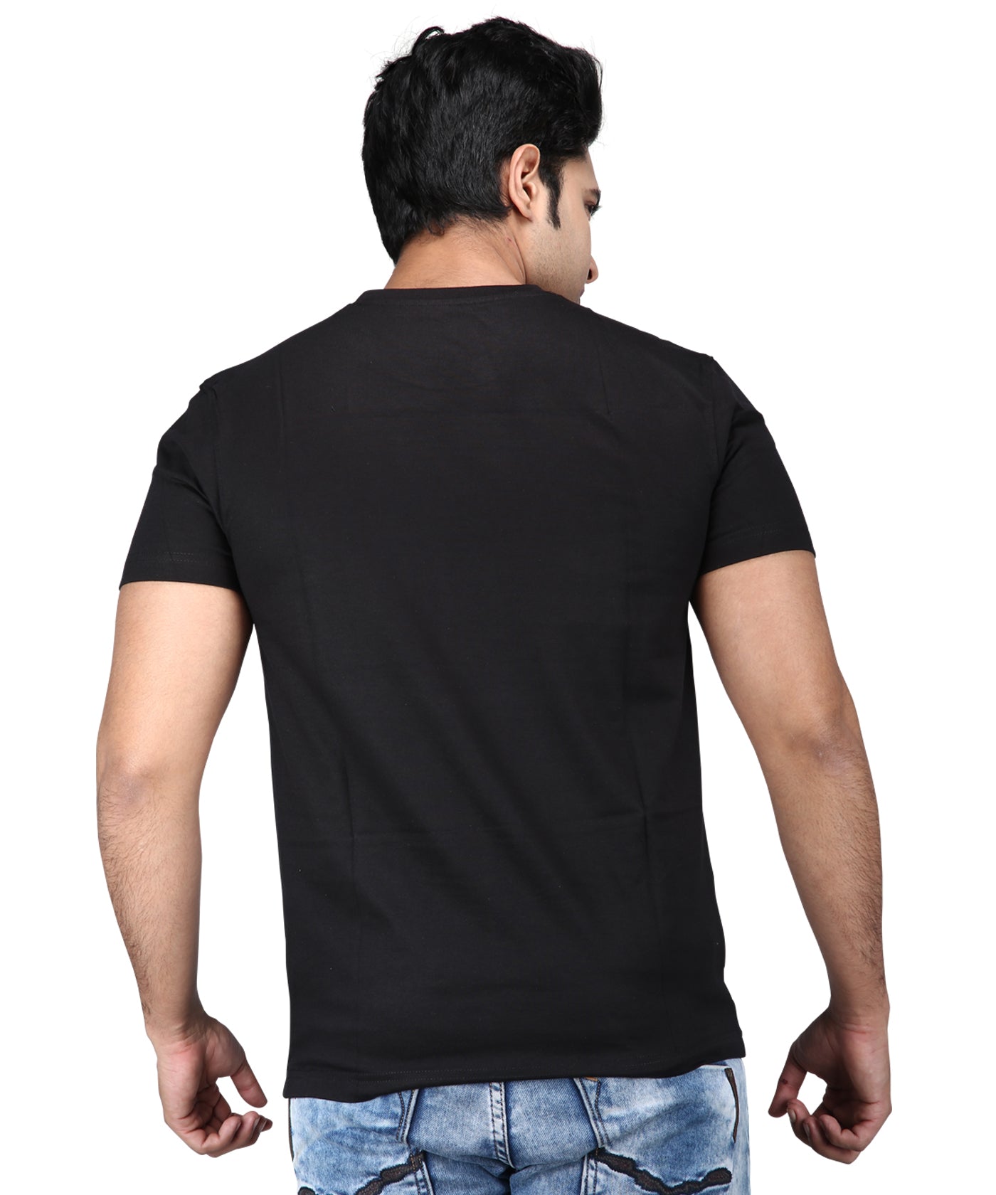 World Is Full Of Nuts - Premium Round Neck Cotton Tees for Men - Black