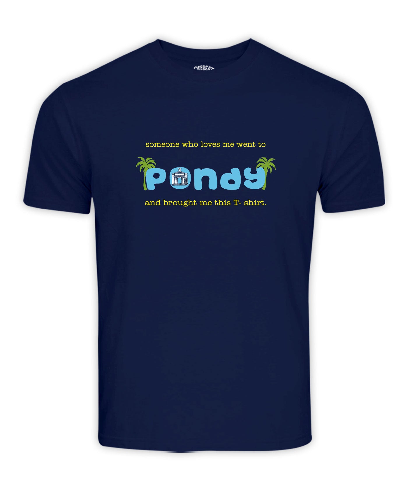 Men - Someone Pondy T-Shirt - Navy Blue