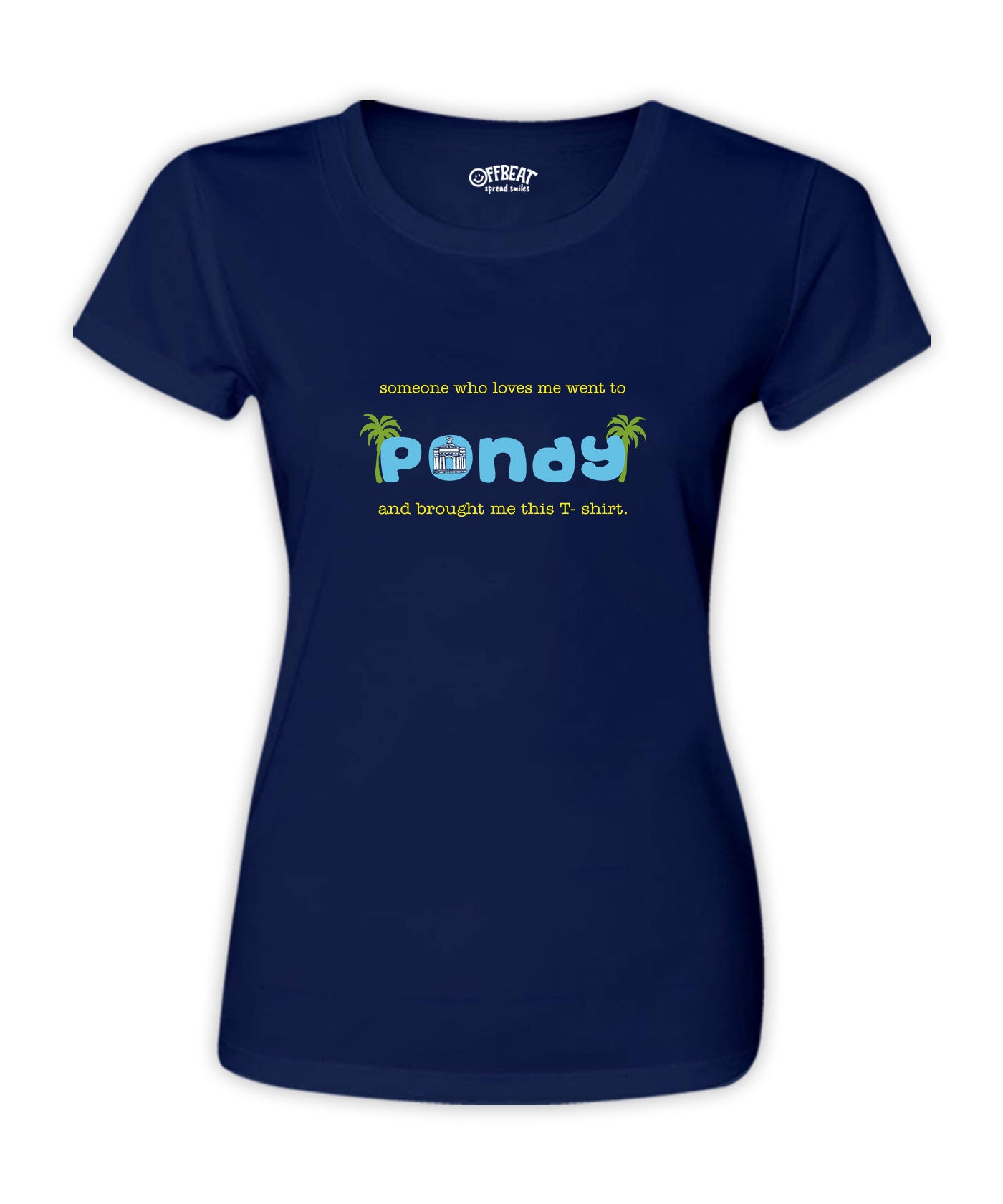 Women - Someone Pondy T-Shirt - Navy Blue