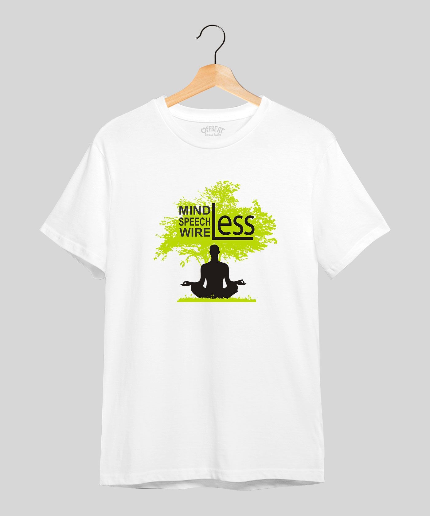Mindless - Premium Round Neck Cotton Tees - White