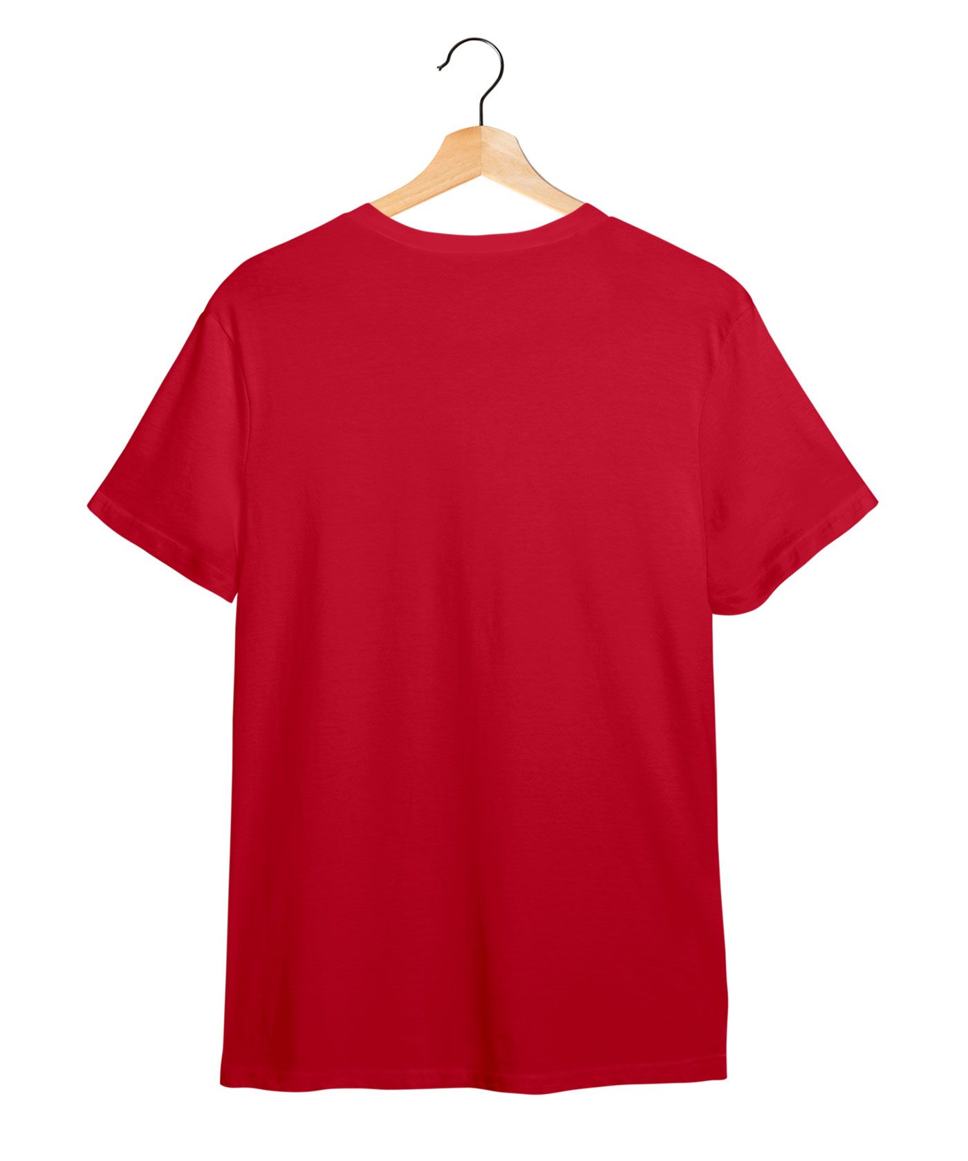 Rock Music - Premium Round Neck Cotton Tees - Red